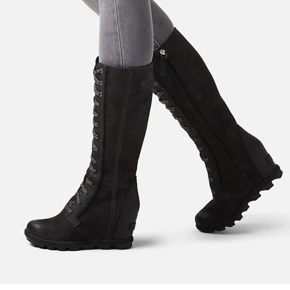 Genuine Sorel Joan of Arc Wedge Tall Boots